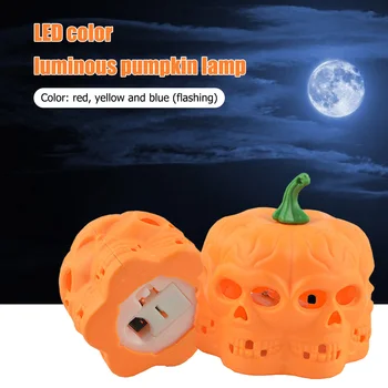 Halloween Pumpkin Light Colorful Luminous Skull LED Flash Light Festival Pumpkin Toy Lamp Decorative Props Party Decor
Halloween Pumpkin Light Colorful Luminous Skull LED Flash Light Festival Pumpkin Toy Lamp Decorative Props Party Decor