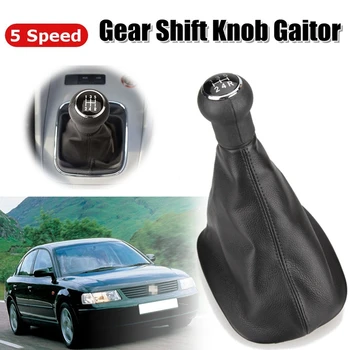 5 Speed Car Gear Shift Knob Black Lever Shifter Stick Gaiter Boot Cover For VW Passat B5 B5.5 B6 1996-2005
5 Speed Car Gear Shift Knob Black Lever Shifter Stick Gaiter Boot Cover For VW Passat B5 B5.5 B6 1996-2005
