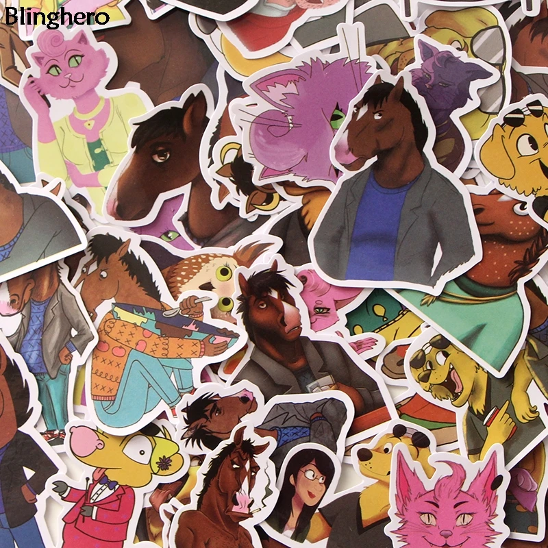 Blinghero BoJack Horseman Stickers 58Pcs/set Funny Cartoon Stickers Album Decals Scrapbooking Stickers Luugage Stickers BH0107
Blinghero BoJack Horseman Stickers 58Pcs/set Funny Cartoon Stickers Album Decals Scrapbooking Stickers Luugage Stickers BH0107