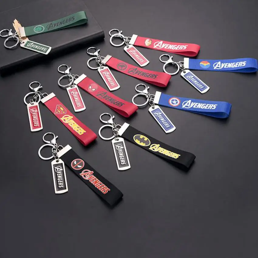 Marvel Avengers Strap Lanyard Keychain Figures Captain America Iron Man Thor Metal Badge Holder Key Chain Ring For Fans Gift
Marvel Avengers Strap Lanyard Keychain Figures Captain America Iron Man Thor Metal Badge Holder Key Chain Ring For Fans Gift