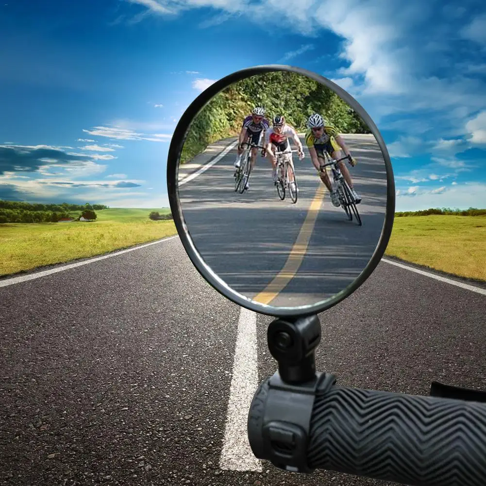 MTB Bicycle Rearview Mirrors Wide-angle Convex Mirror Cycling Rearview Mirrors MTB Rearview Mirrors Silicone Handle
MTB Bicycle Rearview Mirrors Wide-angle Convex Mirror Cycling Rearview Mirrors MTB Rearview Mirrors Silicone Handle
