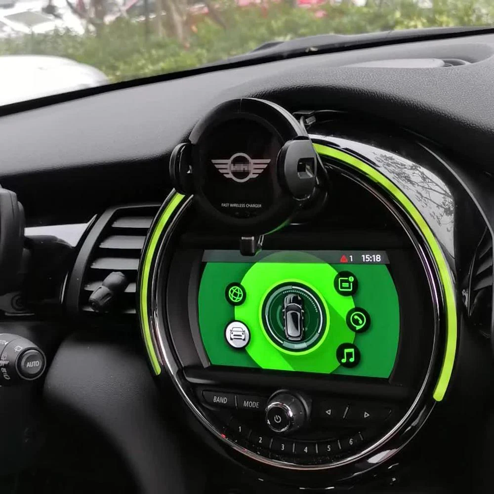 L Infrared Sensor Automatic Qi Fast Wireless Car Phone Charger Holder for Mini JCW One F54 F55 F56 F60
L Infrared Sensor Automatic Qi Fast Wireless Car Phone Charger Holder for Mini JCW One F54 F55 F56 F60