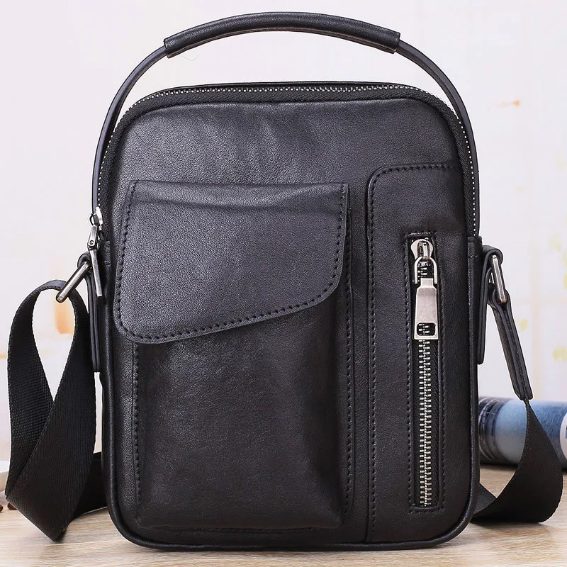 Fashion Men's Genuine Leather Business Briefcase Multifunctional Outdoor Shoulder Bag Large Capacity Cow Leather Crossbody Bag
Fashion Men's Genuine Leather Business Briefcase Multifunctional Outdoor Shoulder Bag Large Capacity Cow Leather Crossbody Bag