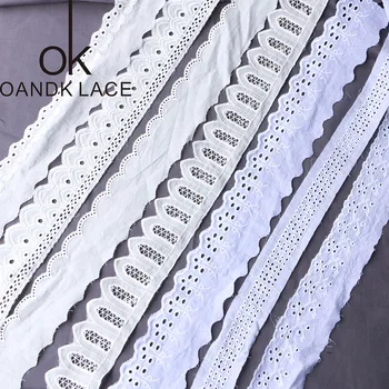 3 yard Lace Trims Applique Costume Trimmings White Ribbon Cotton Home Textiles Sewing Lace Fabric Cloth 9 Models
3 yard Lace Trims Applique Costume Trimmings White Ribbon Cotton Home Textiles Sewing Lace Fabric Cloth 9 Models