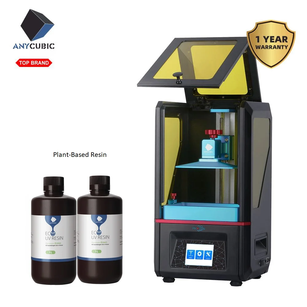 ANYCUBIC Photon SLA 3D Printer High Precision UV Printer LCD 3D Printer Off-Line Print Impresora 3d Drucker Impressora UV Resin
ANYCUBIC Photon SLA 3D Printer High Precision UV Printer LCD 3D Printer Off-Line Print Impresora 3d Drucker Impressora UV Resin