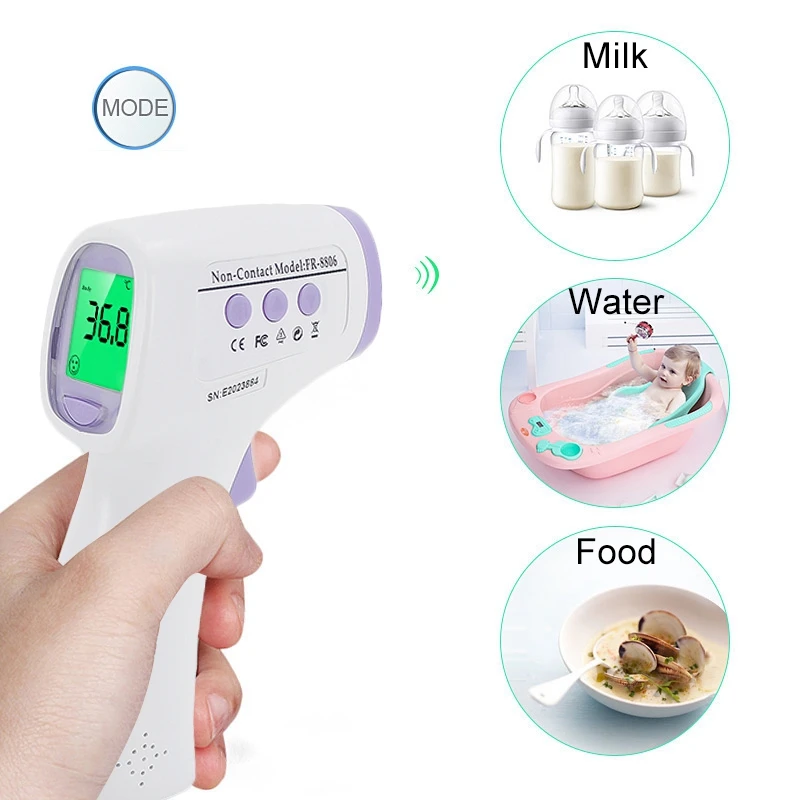 Non-Contact Infrared Thermometer Infrared LCD Monitor Baby/Adult Temperature Body Temperature / Water Temperature Detector
Non-Contact Infrared Thermometer Infrared LCD Monitor Baby/Adult Temperature Body Temperature / Water Temperature Detector