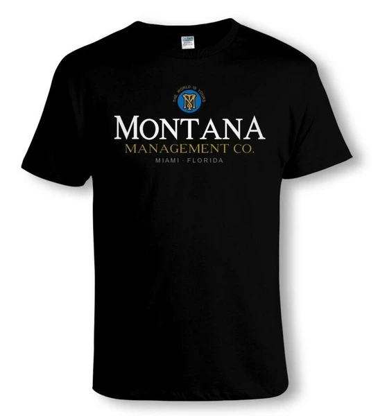 ريترو توني مونتانا آل باتشينو سكارفيس فيلم تي شيرت أحجام 2xl 3xl 4xl T Shirts Gooum