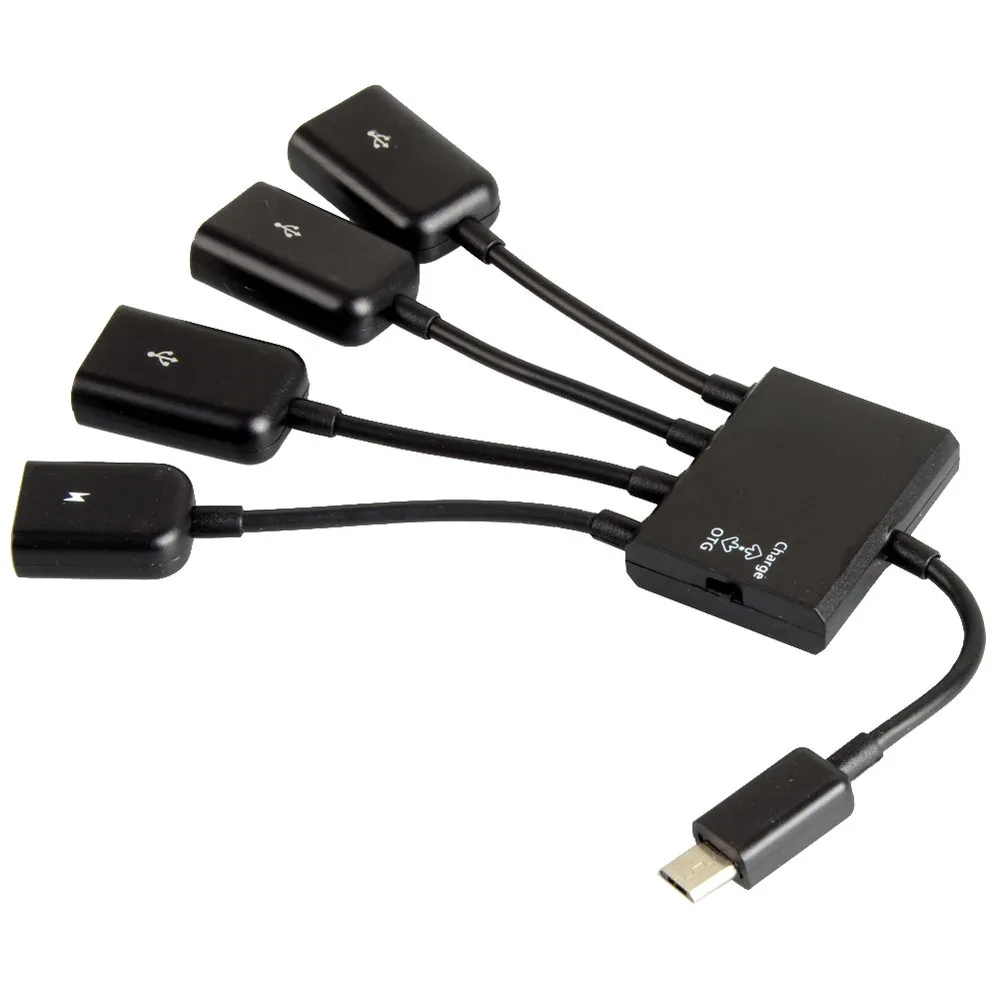 New Hub Adapter Cable 4 In 1 Micro USB Power Charging Host OTG Aug11 Professional Factory Price Drop Shipping
New Hub Adapter Cable 4 In 1 Micro USB Power Charging Host OTG Aug11 Professional Factory Price Drop Shipping
