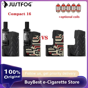 Original JUSTFOG Compact 16 Kit with 1400mAh Battery & 1.9ml Q16 Pro-C Clearomizer E-cigarette Vape Kit VS Q16 Pro / Vinci X
Original JUSTFOG Compact 16 Kit with 1400mAh Battery & 1.9ml Q16 Pro-C Clearomizer E-cigarette Vape Kit VS Q16 Pro / Vinci X