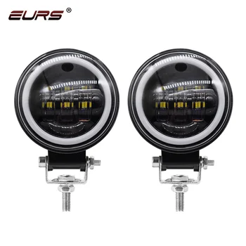 EURS 4.5“ LED Motorcycle headlight 30W Working lights Driving Lamp Fog Lamp Angel eye Offroad Truck Tractor Boat SUV Auto Light
EURS 4.5“ LED Motorcycle headlight 30W Working lights Driving Lamp Fog Lamp Angel eye Offroad Truck Tractor Boat SUV Auto Light