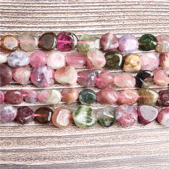 Lan Li 8x10mm Natural irregular Coloured tourmaline loose beads smooth loose interval bead jewelry DIY Stone Bracelet Necklace
Lan Li 8x10mm Natural irregular Coloured tourmaline loose beads smooth loose interval bead jewelry DIY Stone Bracelet Necklace