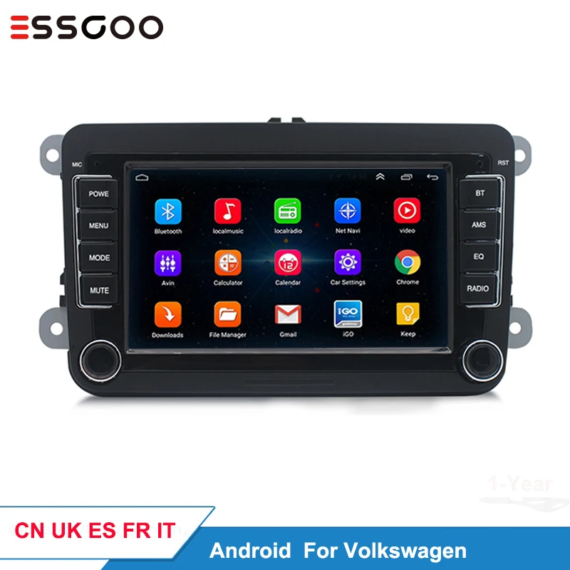 Essgoo Android 7'' Car Multimedia Player Support GPS Navigation Autoradio 1din Stereo Video MP5 Car Radio For Volkswagen For VW
Essgoo Android 7'' Car Multimedia Player Support GPS Navigation Autoradio 1din Stereo Video MP5 Car Radio For Volkswagen For VW