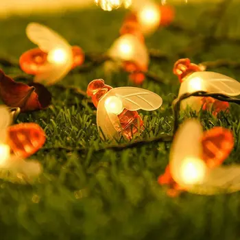 LED String light Solar Small Bee Light String Garland Home Christmas Wedding Party Decoration Powered by Battery batter USB
LED String light Solar Small Bee Light String Garland Home Christmas Wedding Party Decoration Powered by Battery batter USB