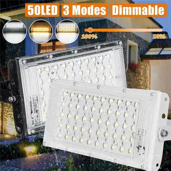 LED Floodlight 50LED USB Flood Light 3 Modes 9 Brightness Dimmable IP65 Outdoor/Indoor Lighting for Garden Yard Warehouse
LED Floodlight 50LED USB Flood Light 3 Modes 9 Brightness Dimmable IP65 Outdoor/Indoor Lighting for Garden Yard Warehouse