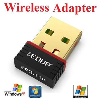 802.11n 150Mbps Nano-sized wireless wifi USB Adapter PC Network Card 2.4Ghz Adapter Lan USB Ethernet Receiver AC Wi-fi Dongle
802.11n 150Mbps Nano-sized wireless wifi USB Adapter PC Network Card 2.4Ghz Adapter Lan USB Ethernet Receiver AC Wi-fi Dongle