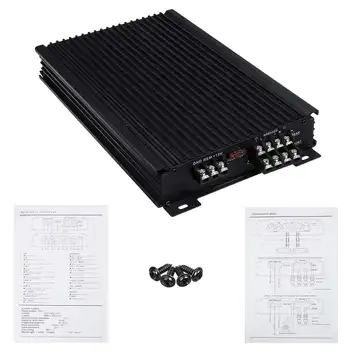 12V 4600W 4 Channel Car Audio Power Amplifier Car Amplifier Stereo Audio Super Bass Subwoofer Prower
12V 4600W 4 Channel Car Audio Power Amplifier Car Amplifier Stereo Audio Super Bass Subwoofer Prower