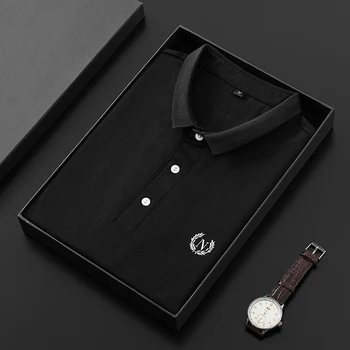 2020 new polo men shirt black shirt short sleeve brand shirt plus size summer cotton slim polos shirt XYT131
2020 new polo men shirt black shirt short sleeve brand shirt plus size summer cotton slim polos shirt XYT131