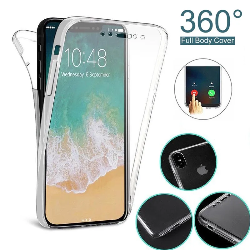 Two Side Cover-protector For iPhone 11 11ProMax 2020 Case Capa For iPhone 6 6S 7 8 Plus X XR XS Max Silicone TPU Covers Phone
Two Side Cover-protector For iPhone 11 11ProMax 2020 Case Capa For iPhone 6 6S 7 8 Plus X XR XS Max Silicone TPU Covers Phone