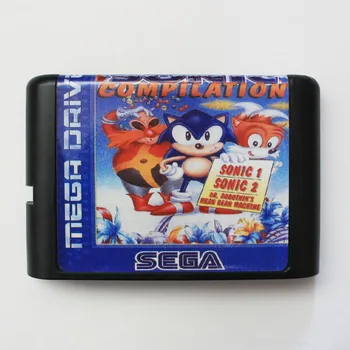 Sonic Complition Top quality 16 bit Sega MD game Cartridge for Megadrive Genesis systems
Sonic Complition Top quality 16 bit Sega MD game Cartridge for Megadrive Genesis systems