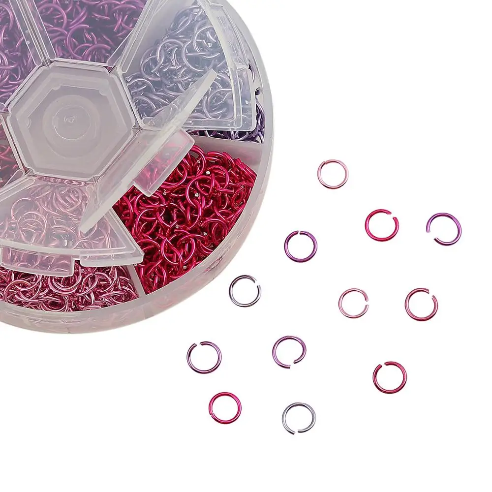 DoreenBeads 1 Set 6mm Mixed Color Aluminum Opened Jump Rings Set For Jewelry Making Findings Color Series Loops For Earrings
DoreenBeads 1 Set 6mm Mixed Color Aluminum Opened Jump Rings Set For Jewelry Making Findings Color Series Loops For Earrings