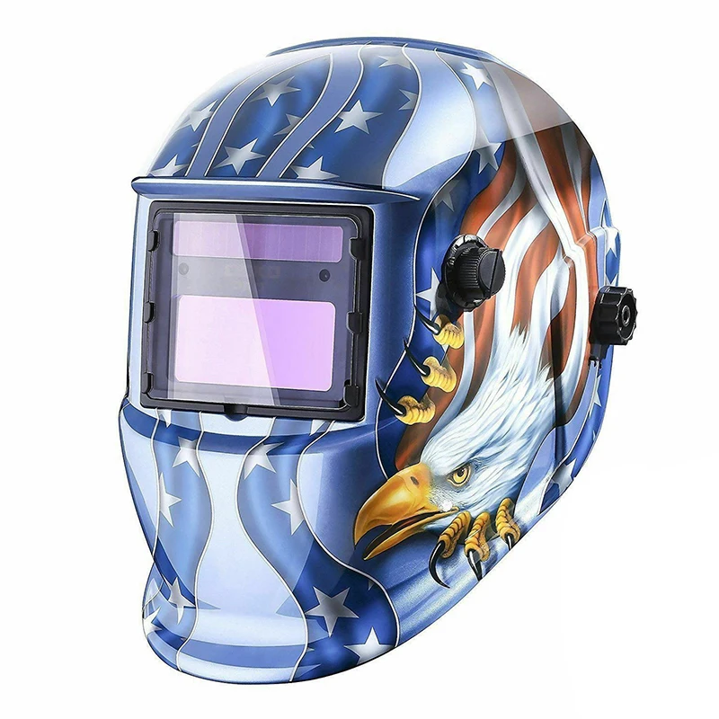 Hood Welder Mask ANSI Z87.1 Well-adjusted Blue CR2032 Solar Protector Auto Darkening 1pc Helmet Pro Tig
Hood Welder Mask ANSI Z87.1 Well-adjusted Blue CR2032 Solar Protector Auto Darkening 1pc Helmet Pro Tig