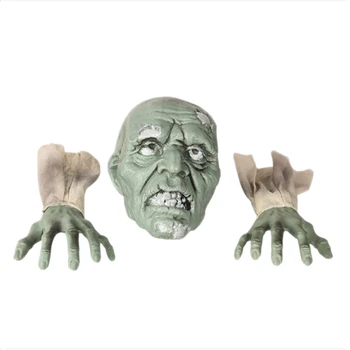 Halloween Decoration Skull with Three-Piece Set of Scary Skull Skeleton Ornaments for Haunted House Bar Secret Room
Halloween Decoration Skull with Three-Piece Set of Scary Skull Skeleton Ornaments for Haunted House Bar Secret Room