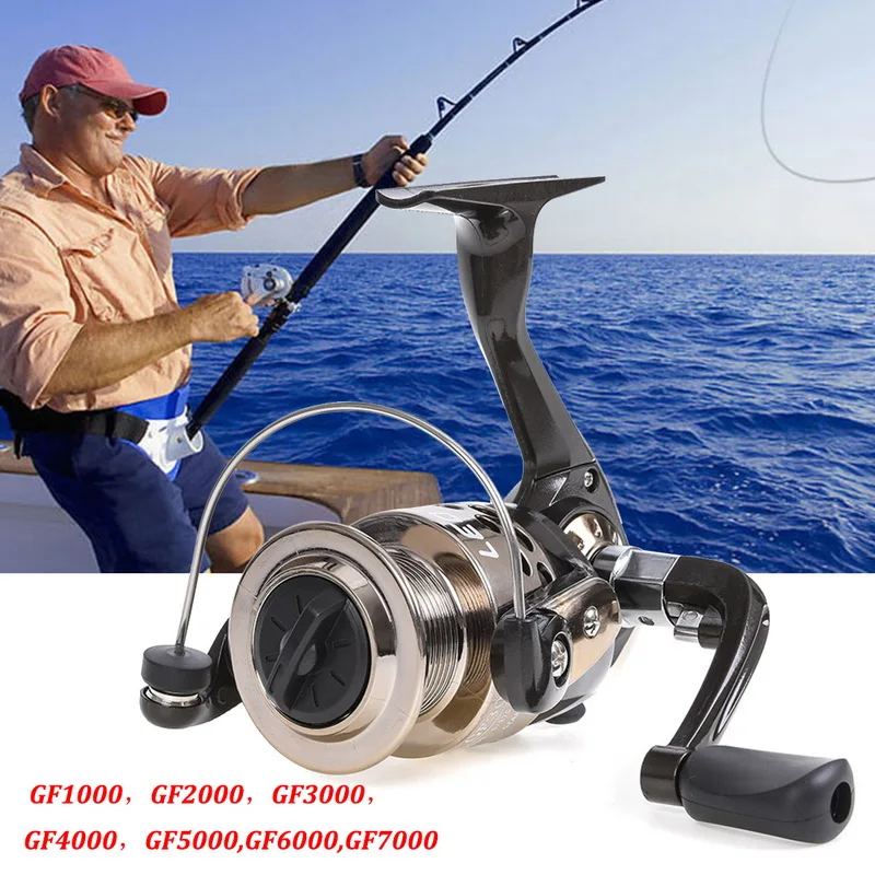 2020 New Fishing Reel HE1000-7000 Max Drag 10kg Reel Fishing 5.2:1 High Speed Metal Spool Spinning Reel Saltwater Reel
2020 New Fishing Reel HE1000-7000 Max Drag 10kg Reel Fishing 5.2:1 High Speed Metal Spool Spinning Reel Saltwater Reel