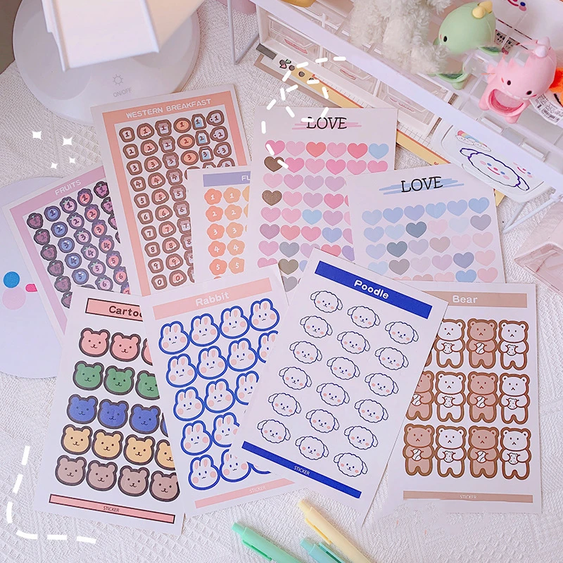 Ins Cartoon Number Labels Cute Sticker Creative Post It Notebook Mobile Phone DIY Decorative Stickers Scrapbooking Stationery
Ins Cartoon Number Labels Cute Sticker Creative Post It Notebook Mobile Phone DIY Decorative Stickers Scrapbooking Stationery