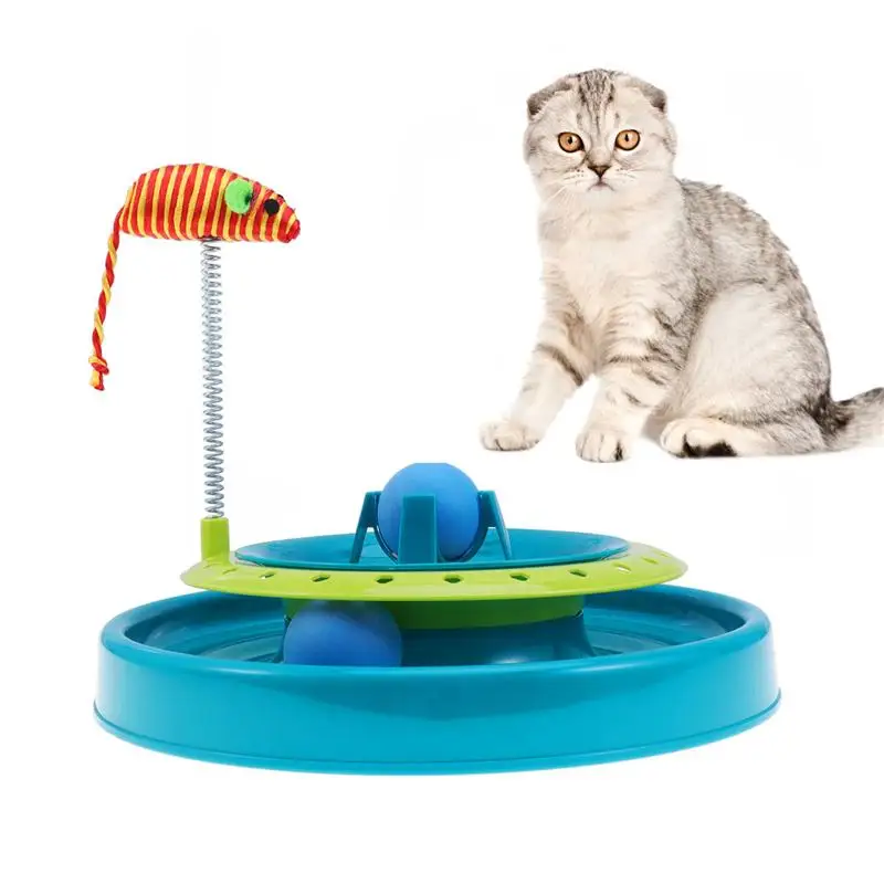 Interactive Cat Toy Pet Toy Turntable Cat Teaser Three-Layer Spring Mouse Tickled Cat Tunnel Toy For Pet Cat Puppy
Interactive Cat Toy Pet Toy Turntable Cat Teaser Three-Layer Spring Mouse Tickled Cat Tunnel Toy For Pet Cat Puppy