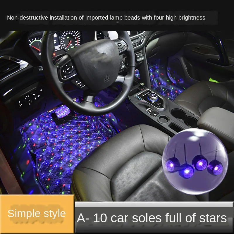 2020 Car Atmosphere Light Foot Light USB/Cigarette Lighter Remote Control Interior Decorative Ambient LED Lamp Strip Accessories
2020 Car Atmosphere Light Foot Light USB/Cigarette Lighter Remote Control Interior Decorative Ambient LED Lamp Strip Accessories