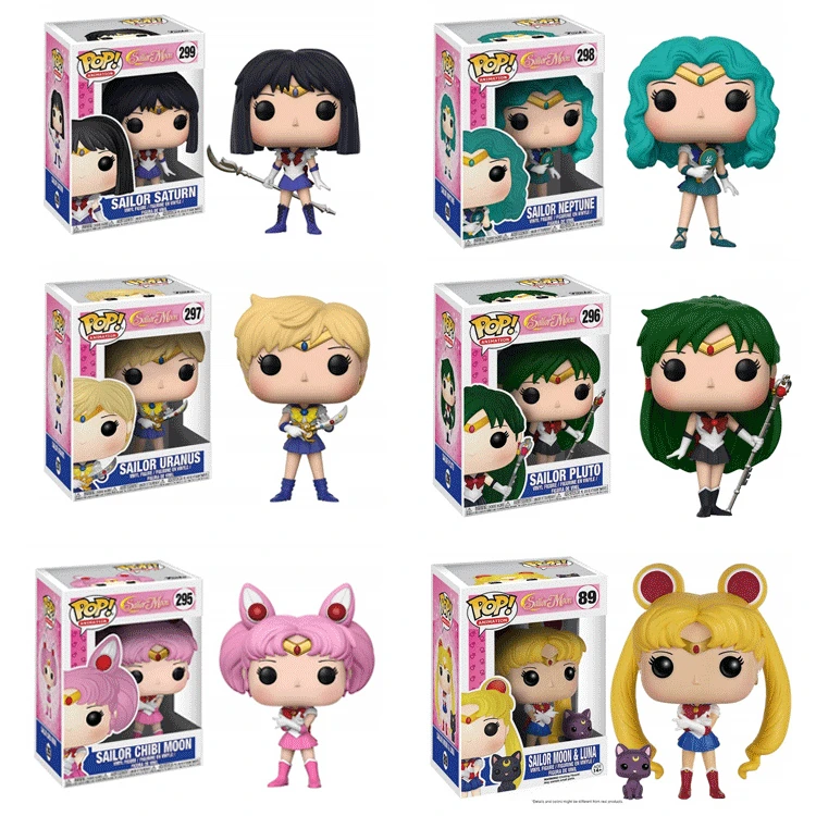 Funko POP Sailor Moon Chibiusa Setsuna Meiou Kaiou Michiru Action Figures PVC Model Toys Keychain for Children birthday Gift
Funko POP Sailor Moon Chibiusa Setsuna Meiou Kaiou Michiru Action Figures PVC Model Toys Keychain for Children birthday Gift