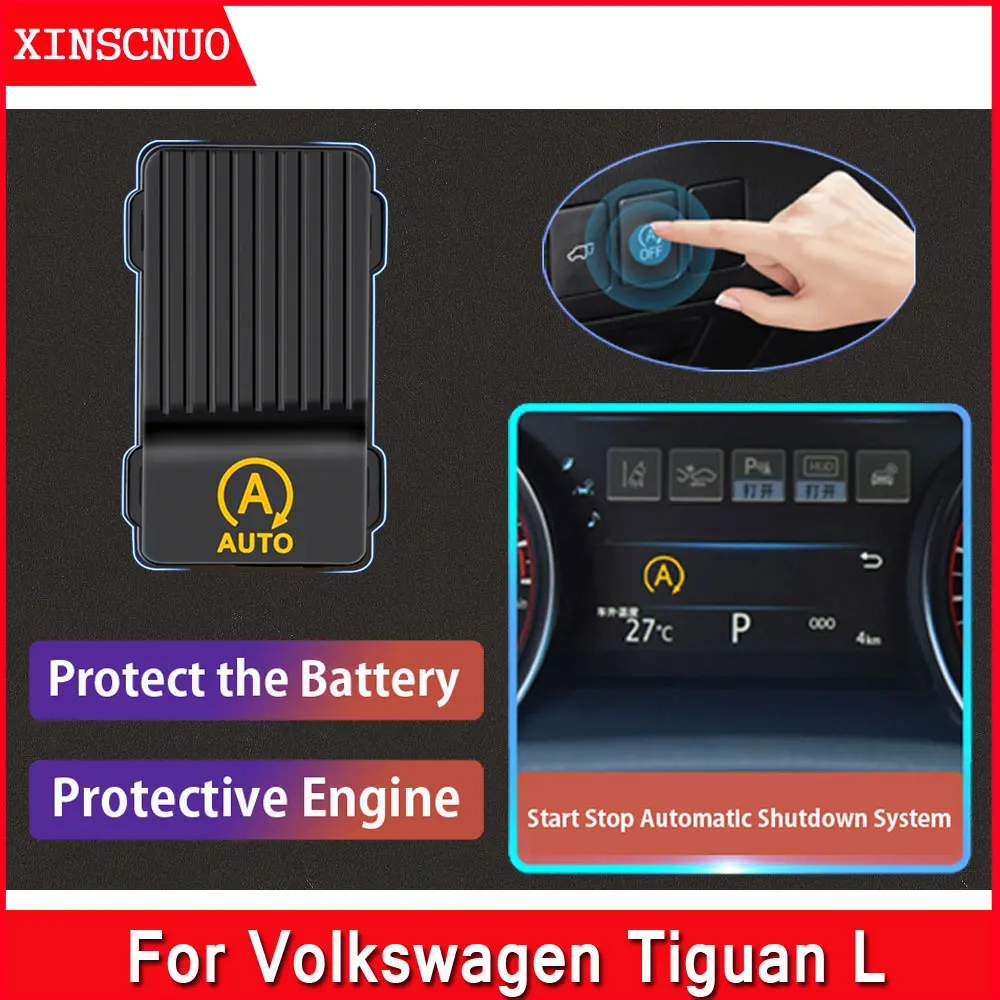 

For Volkswagen VW Tiguan L 2017-2020 Car Automatic Start and Stop Off Default Device Start-Stop Module Adapter Cable