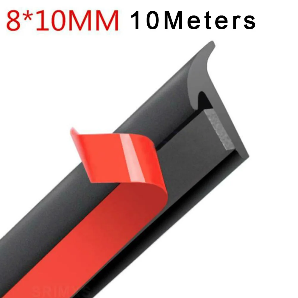 Car Rubber Sealing Strip Inclined T-shaped Weatherproof Edge Trim 10M Universal Door Seal Accessories for BMW Ford Passat Peugeo
Car Rubber Sealing Strip Inclined T-shaped Weatherproof Edge Trim 10M Universal Door Seal Accessories for BMW Ford Passat Peugeo