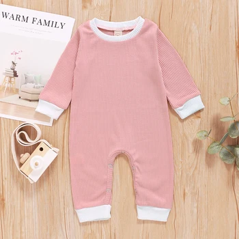 Imcute 2020 autumn Winter Newborn Infant Solid Color Romper Bodysuit, One Piece Long Sleeve White Trim Jumpsuit Outfit 
Imcute 2020 autumn Winter Newborn Infant Solid Color Romper Bodysuit, One Piece Long Sleeve White Trim Jumpsuit Outfit