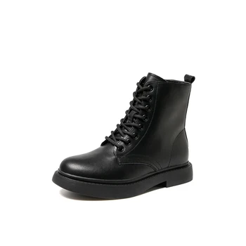 2020 Autumn Winter New Platform Boots Women British Style Short Boots Side Zipper Women Shoes Leather Ladies Motorcycle Boots
2020 Autumn Winter New Platform Boots Women British Style Short Boots Side Zipper Women Shoes Leather Ladies Motorcycle Boots
