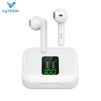 LYMOC Upgrade Bluetooth Air Earphones TWS 5.0 Wireless Headsets Fast Auto Connect Stereo Touch & Voice Control Dada Battery Show
LYMOC Upgrade Bluetooth Air Earphones TWS 5.0 Wireless Headsets Fast Auto Connect Stereo Touch & Voice Control Dada Battery Show