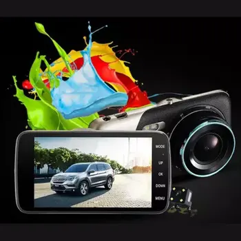 Dual Lens Ips 4 Inch Video Recorder Night Vision Car Video Recorder Reversing Image Ips Screen Monitoring Machine 1296P
Dual Lens Ips 4 Inch Video Recorder Night Vision Car Video Recorder Reversing Image Ips Screen Monitoring Machine 1296P