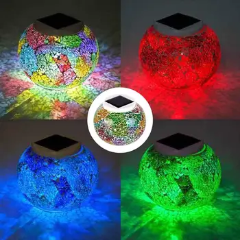 Color Changing Glass Ball LED Solar Garden Lights Waterproof Solar Table Lights for Christmas Party Outdoor Garden Decoration
Color Changing Glass Ball LED Solar Garden Lights Waterproof Solar Table Lights for Christmas Party Outdoor Garden Decoration