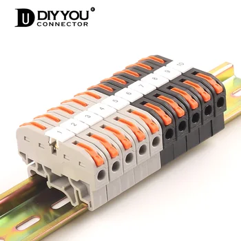 Din Rail Can Connect Type PCT Wire Connector Quick Connection Terminal Instead Of UK Press Splicing Cable Terminal Block
Din Rail Can Connect Type PCT Wire Connector Quick Connection Terminal Instead Of UK Press Splicing Cable Terminal Block