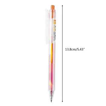 5pcs Rainbow Gradient Color Gel Pen 0.5mm Marker Hook Line School Office Supply K1AB
5pcs Rainbow Gradient Color Gel Pen 0.5mm Marker Hook Line School Office Supply K1AB