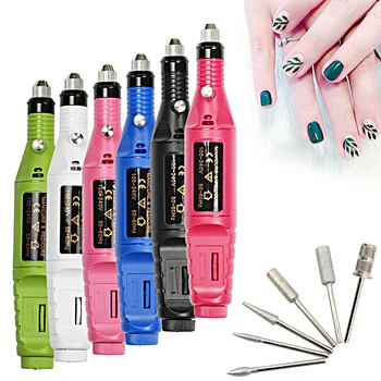 Portable Electric Nail Drill Pen Manicure Machine Grinding Nails Processing Repair Nail Exfoliation Nail Art Polishing Equipment
Portable Electric Nail Drill Pen Manicure Machine Grinding Nails Processing Repair Nail Exfoliation Nail Art Polishing Equipment