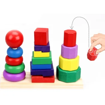 Toddler Montessori Learning Early Childhood Geometric Stacker Color Cognition Kindergarten Water Paint Math Wooden Blocks
Toddler Montessori Learning Early Childhood Geometric Stacker Color Cognition Kindergarten Water Paint Math Wooden Blocks