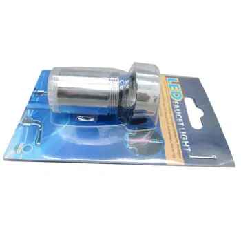 Kithchen LED Water Faucet 7 Colors Changing Tap Glow Water Faucetd Temperature Control Self-coloring Light Color Changing Faucet
Kithchen LED Water Faucet 7 Colors Changing Tap Glow Water Faucetd Temperature Control Self-coloring Light Color Changing Faucet