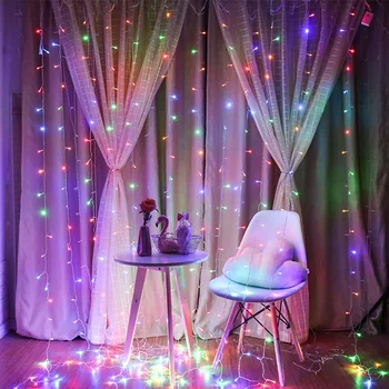 3Mx3M LED String Lights 220V 110V 300 LED Xmas Curtain Icicle Fairy String Light for Christmas Holiday Wedding Party Decoration
3Mx3M LED String Lights 220V 110V 300 LED Xmas Curtain Icicle Fairy String Light for Christmas Holiday Wedding Party Decoration