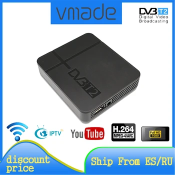From spain DVB T2 set top box h.264 dvb t2 terrestrial receiver hd digital Set-Top box DVB T2 TV Tuner support WIFI Youtube IPTV
From spain DVB T2 set top box h.264 dvb t2 terrestrial receiver hd digital Set-Top box DVB T2 TV Tuner support WIFI Youtube IPTV