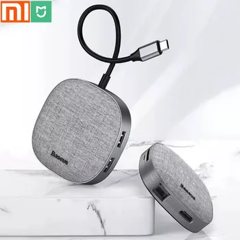 Xiaomi Mijia Computer Type-C Multi-function Dock, Gigabit, USB 3.0 * 2, HDMI, RJ45 Network Port SD, TF, PD, Charging 7 in 1
Xiaomi Mijia Computer Type-C Multi-function Dock, Gigabit, USB 3.0 * 2, HDMI, RJ45 Network Port SD, TF, PD, Charging 7 in 1