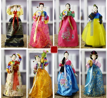 Traditional Korean Resin Doll 30CM Exquisite Hanbok Dolls For Home Decoration Korean Folk Doll Statuette Dolls Art Crafts ZL234
Traditional Korean Resin Doll 30CM Exquisite Hanbok Dolls For Home Decoration Korean Folk Doll Statuette Dolls Art Crafts ZL234
