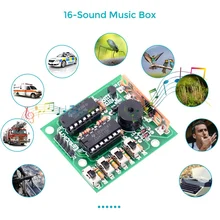 DIY Electronic 16 Music Sound Box DIY Kit Module Soldering Practice Learning Kits for Arduino
DIY Electronic 16 Music Sound Box DIY Kit Module Soldering Practice Learning Kits for Arduino