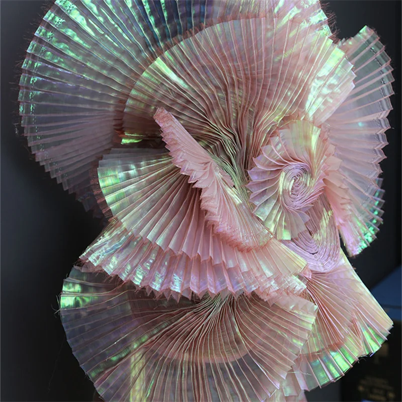 Цветная плиссированная Марля Lace271 в виде ракушек, жесткая сетчатая ткань/Модная фотовспышка, оригинальное украшение для сцены
Цветная плиссированная Марля Lace271 в виде ракушек, жесткая сетчатая ткань/Модная фотовспышка, оригинальное украшение для сцены