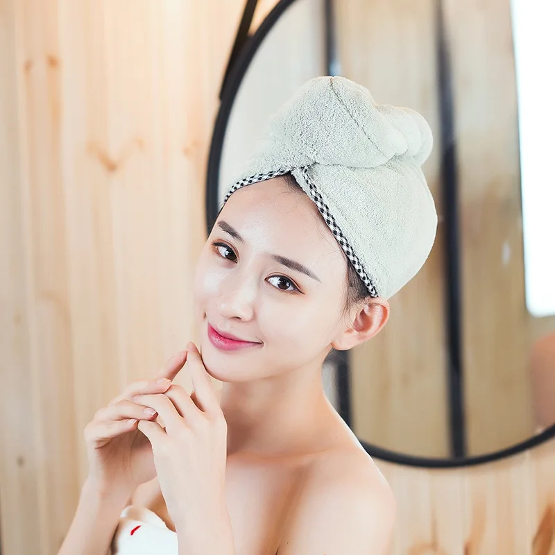 Hair Drying Towels Women Towels Bathroom Towel Bath Hat Quick-drying Super Absorbent Thicker Microfiber Hair Dry Cap
Hair Drying Towels Women Towels Bathroom Towel Bath Hat Quick-drying Super Absorbent Thicker Microfiber Hair Dry Cap